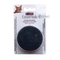 Le Salon Essentials Cat Round Rubber Grooming Brush, 50416, cat Comb / Brush, Le Salon, cat Grooming, catsmart, Grooming, Comb / Brush